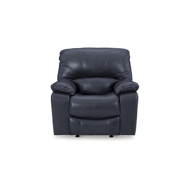 Fauteuil inclinable à bascule Ocean Power avec port USB en cuir
